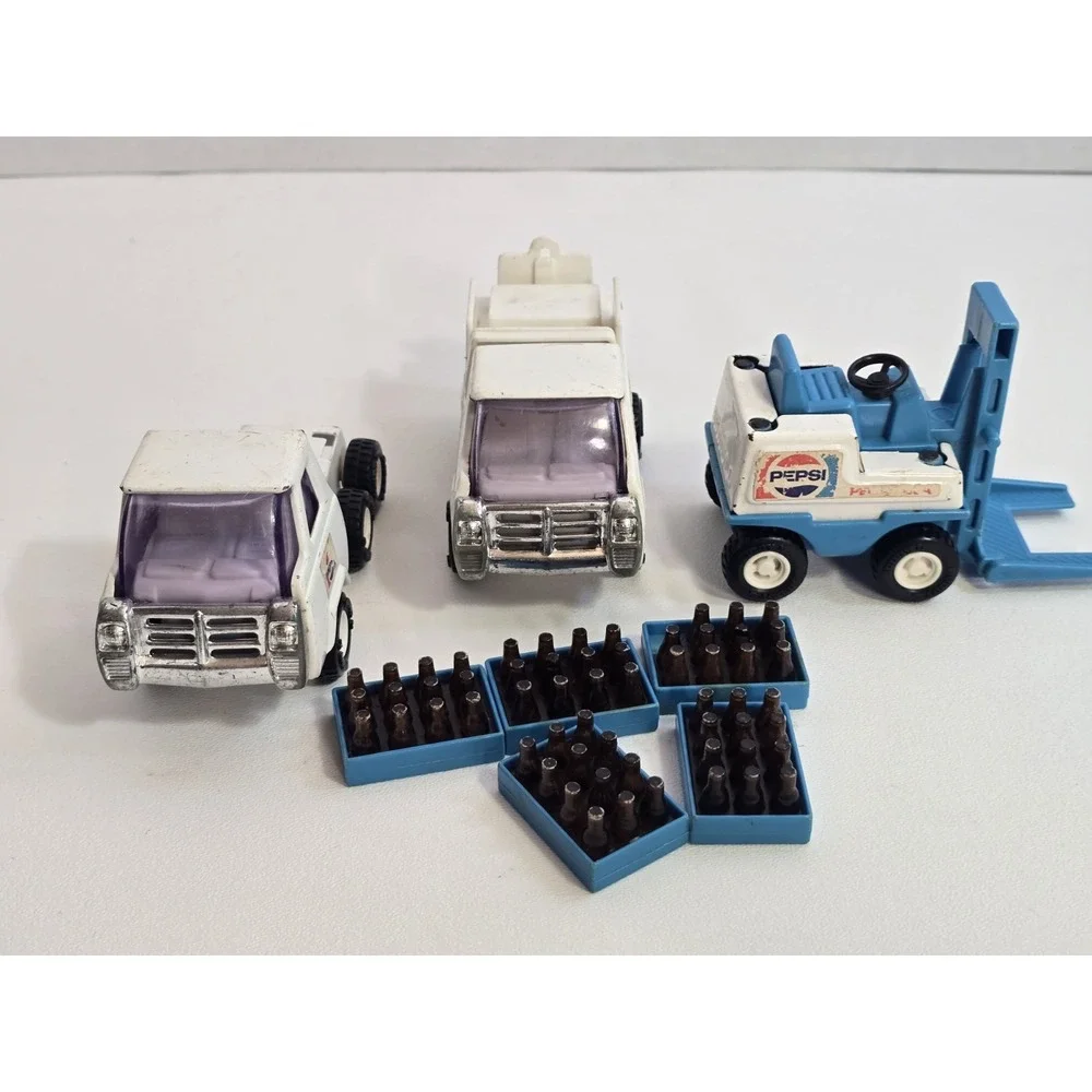 Vintage Buddy L Pepsi Delivery Trucks  Lot Made Japan